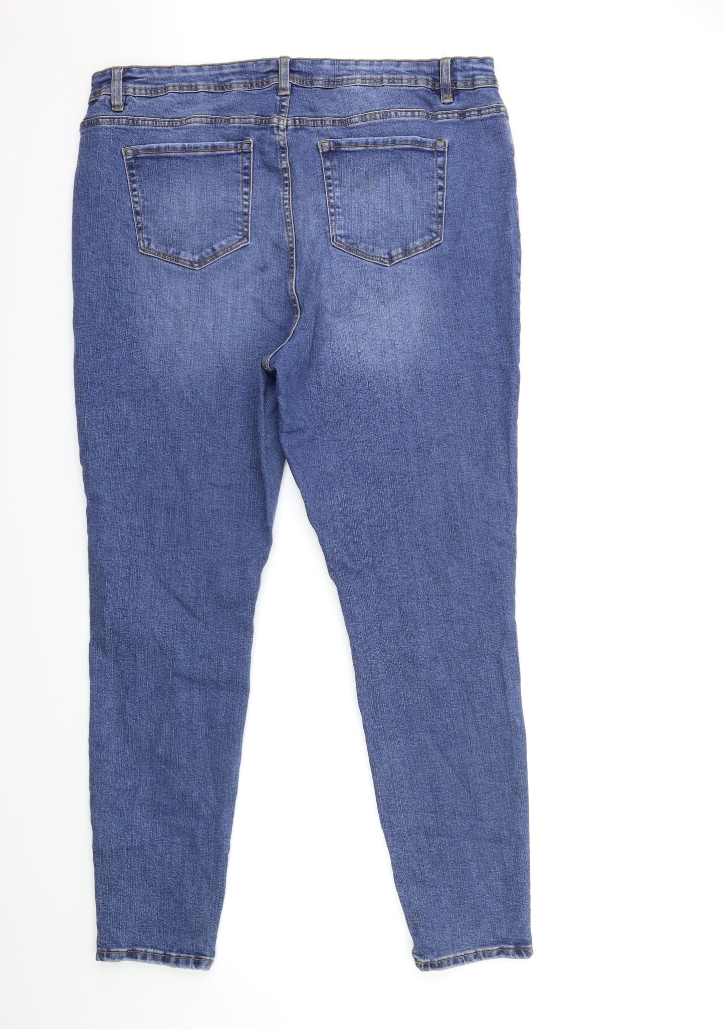 George Womens Blue  Denim Skinny Jeans Size 20 L30 in
