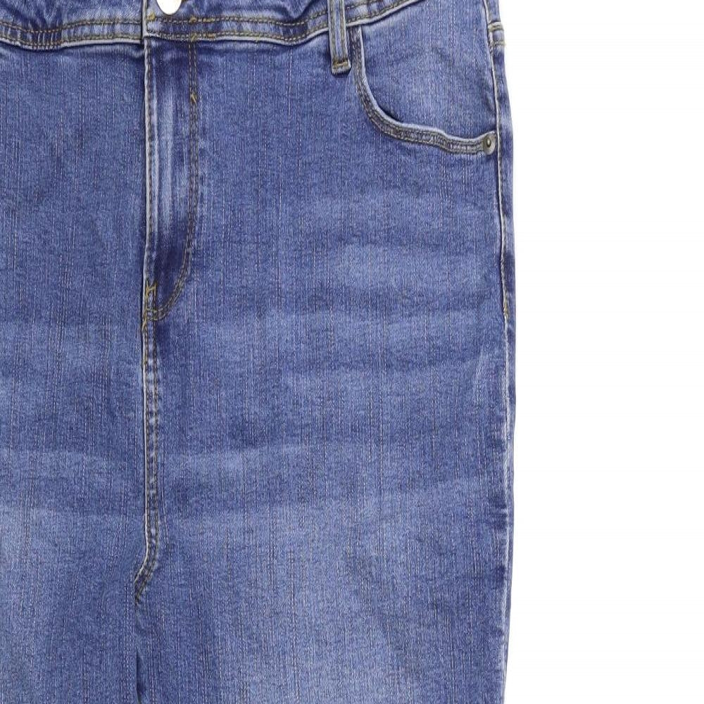George Womens Blue  Denim Skinny Jeans Size 20 L30 in