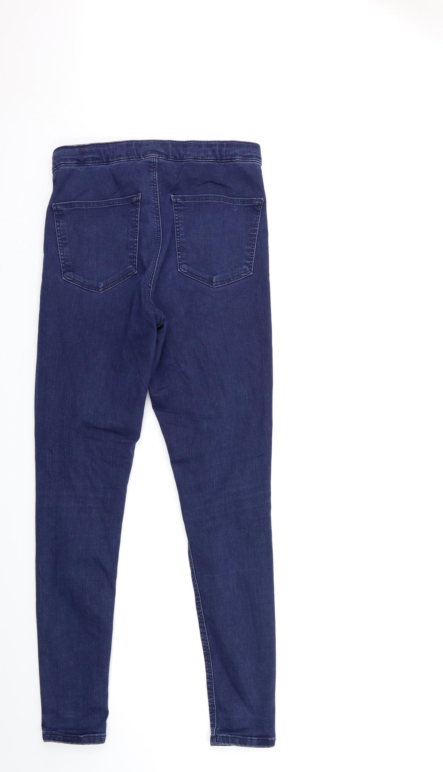 Topshop Womens Blue  Denim Skinny Jeans Size 32 in L34 in