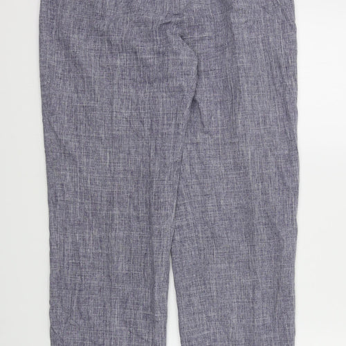 Poppy Womens Blue   Trousers  Size 14 L30 in