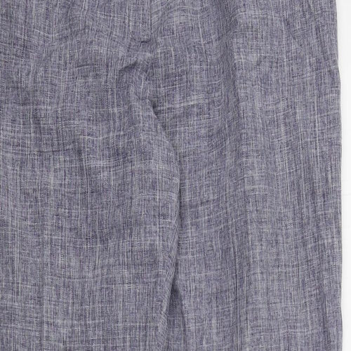 Poppy Womens Blue   Trousers  Size 14 L30 in