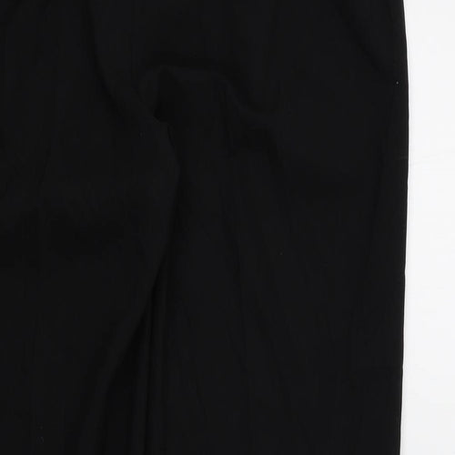 M&S Womens Black   Trousers  Size 14 L26 in