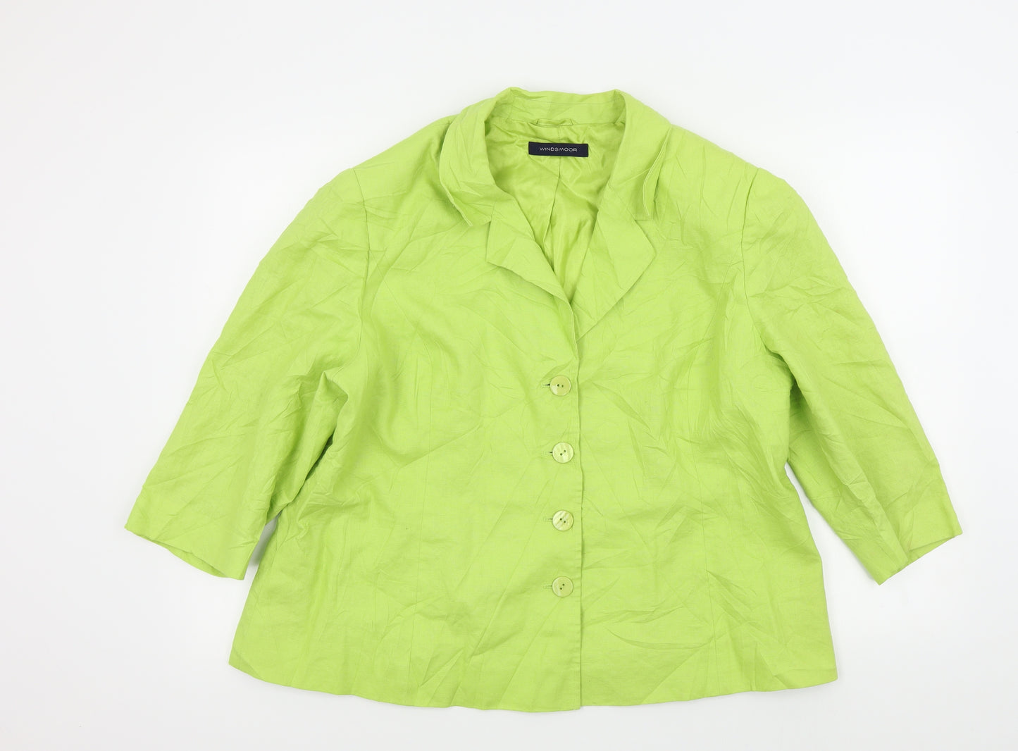 Windsmoor Womens Green   Jacket  Size 20