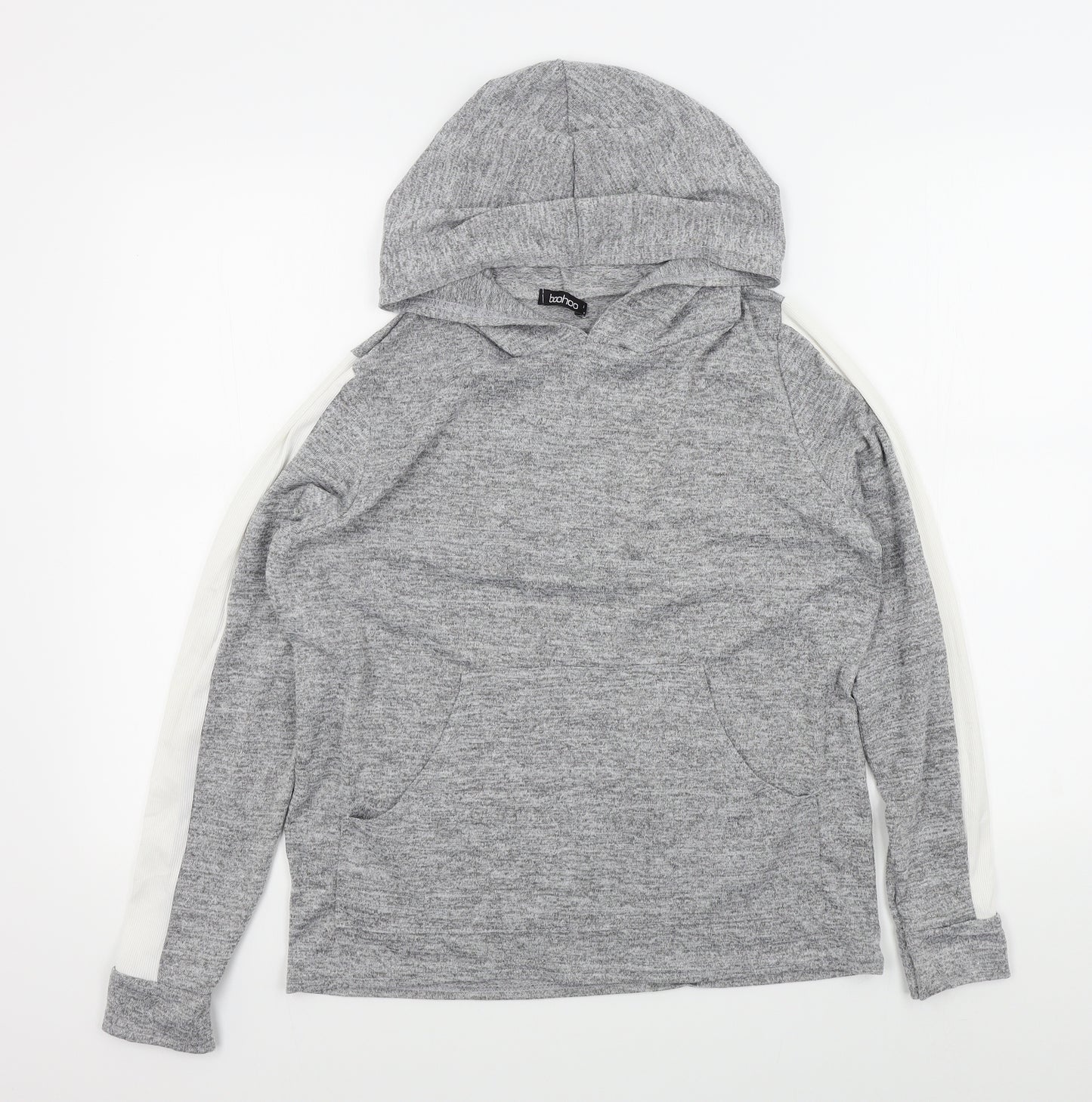 Boohoo Womens Grey   Pullover Jumper Size 12