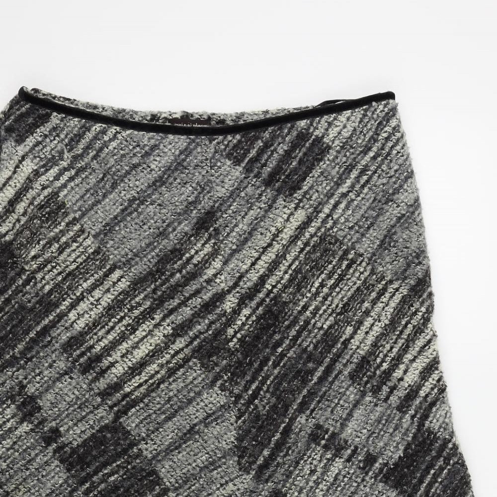 Principles Womens Grey   Flare Skirt Size 14