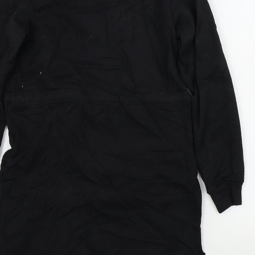 PRETTYLITTLETHING Womens Black Colourblock  A-Line  Size 6