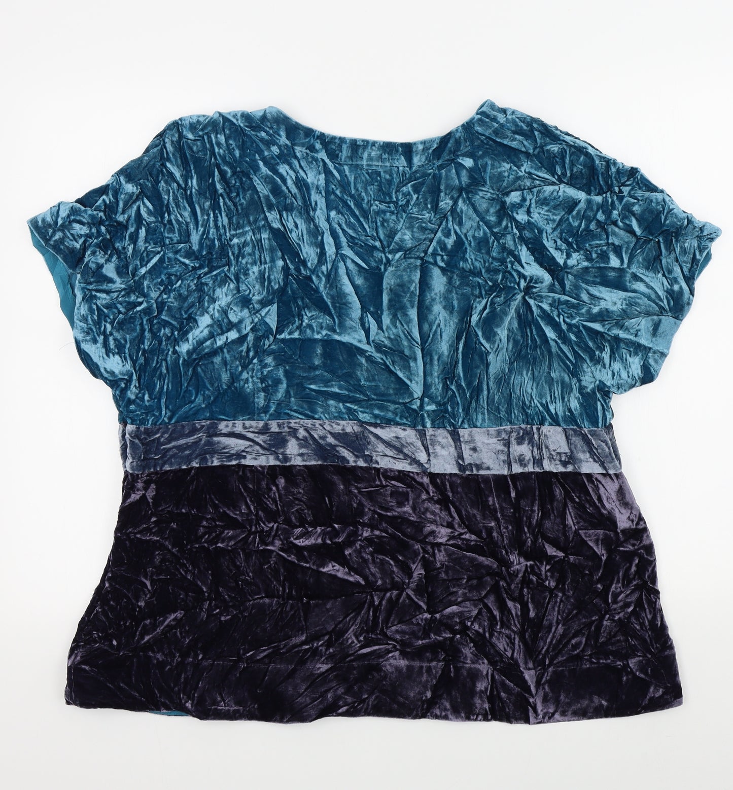 Boden Womens Blue   Pullover Jumper Size 22  - velvet feel