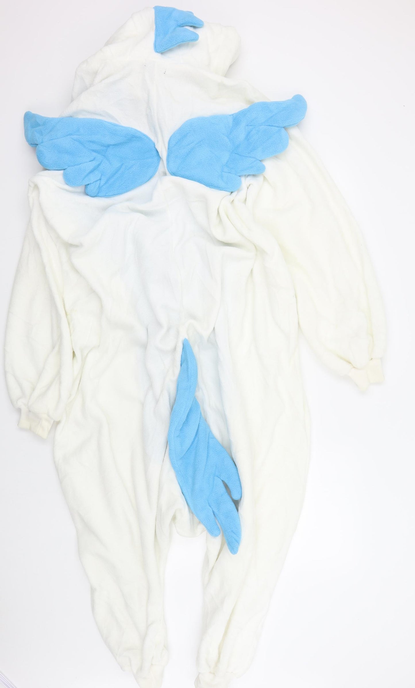 QSWEET Womens White Solid  Top Bodysuit Size M  - UNICORN