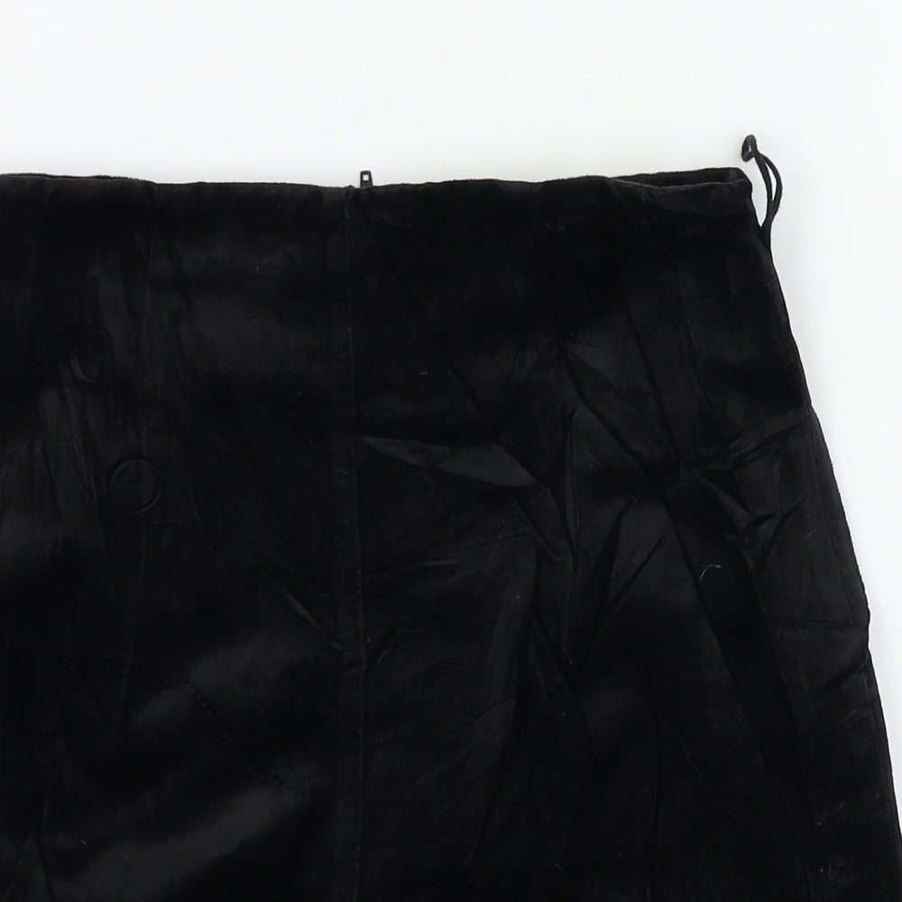 Miss Selfridge Womens Black   A-Line Skirt Size 10