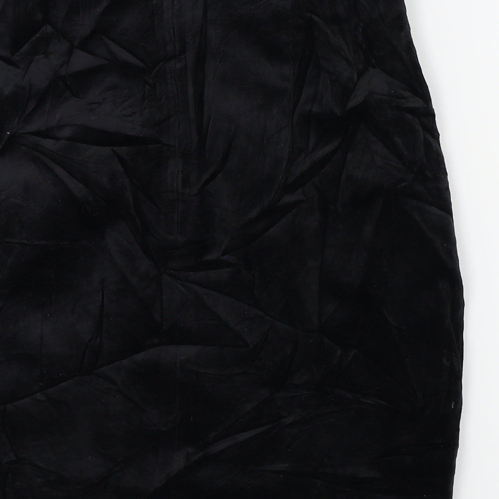 Miss Selfridge Womens Black   A-Line Skirt Size 10