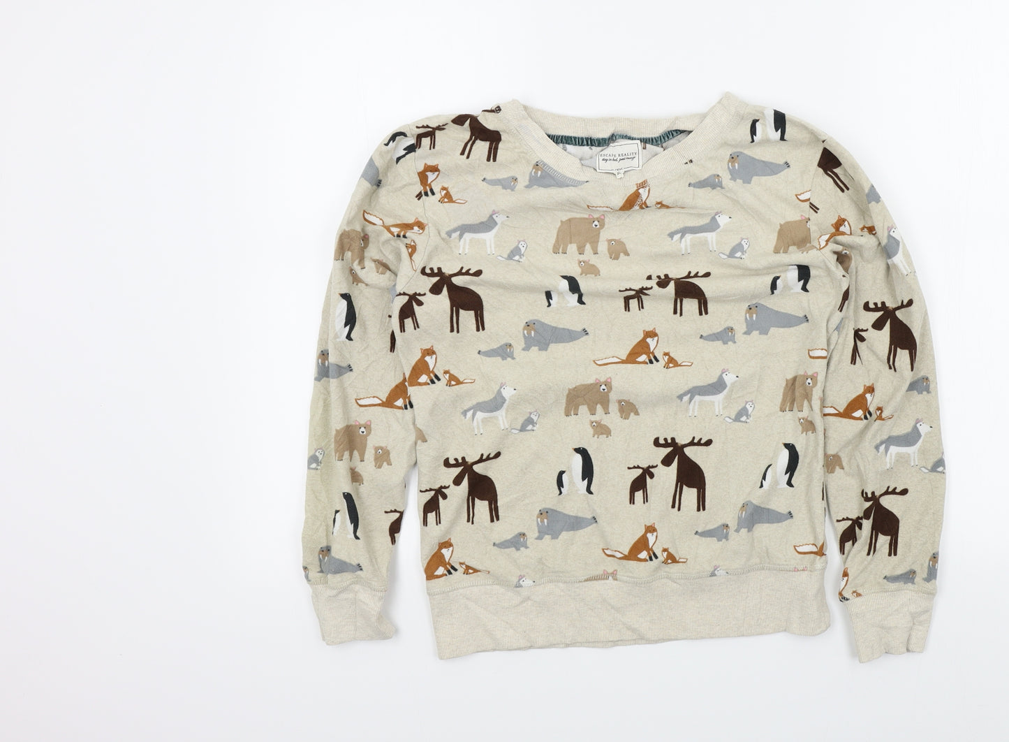 NEXT Womens Beige   Pullover Jumper Size XS