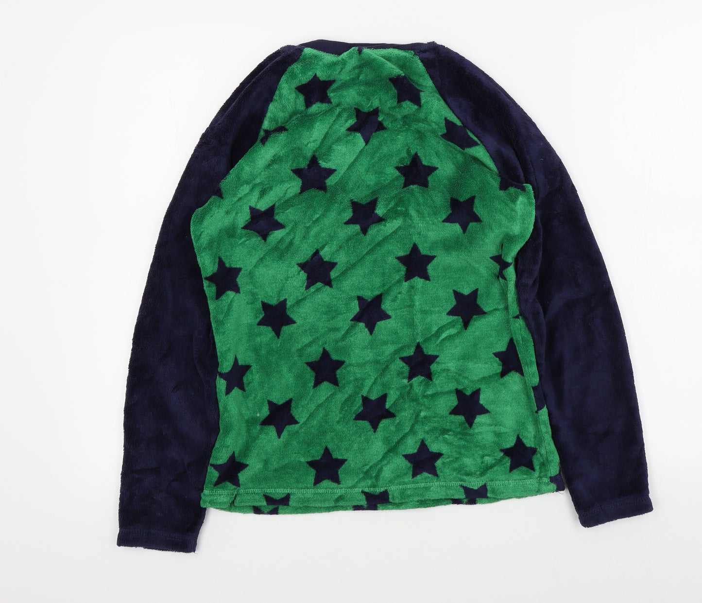 George Boys Blue Colourblock   Pyjama Top Size 12-13 Years