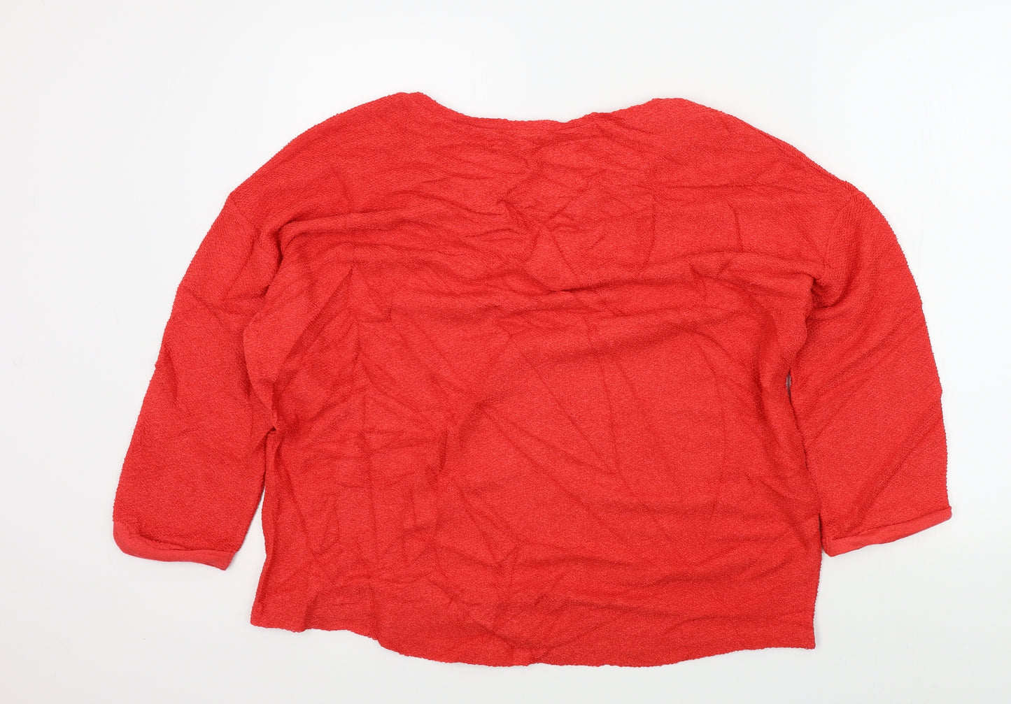 TU Womens Red   Pullover Jumper Size 18