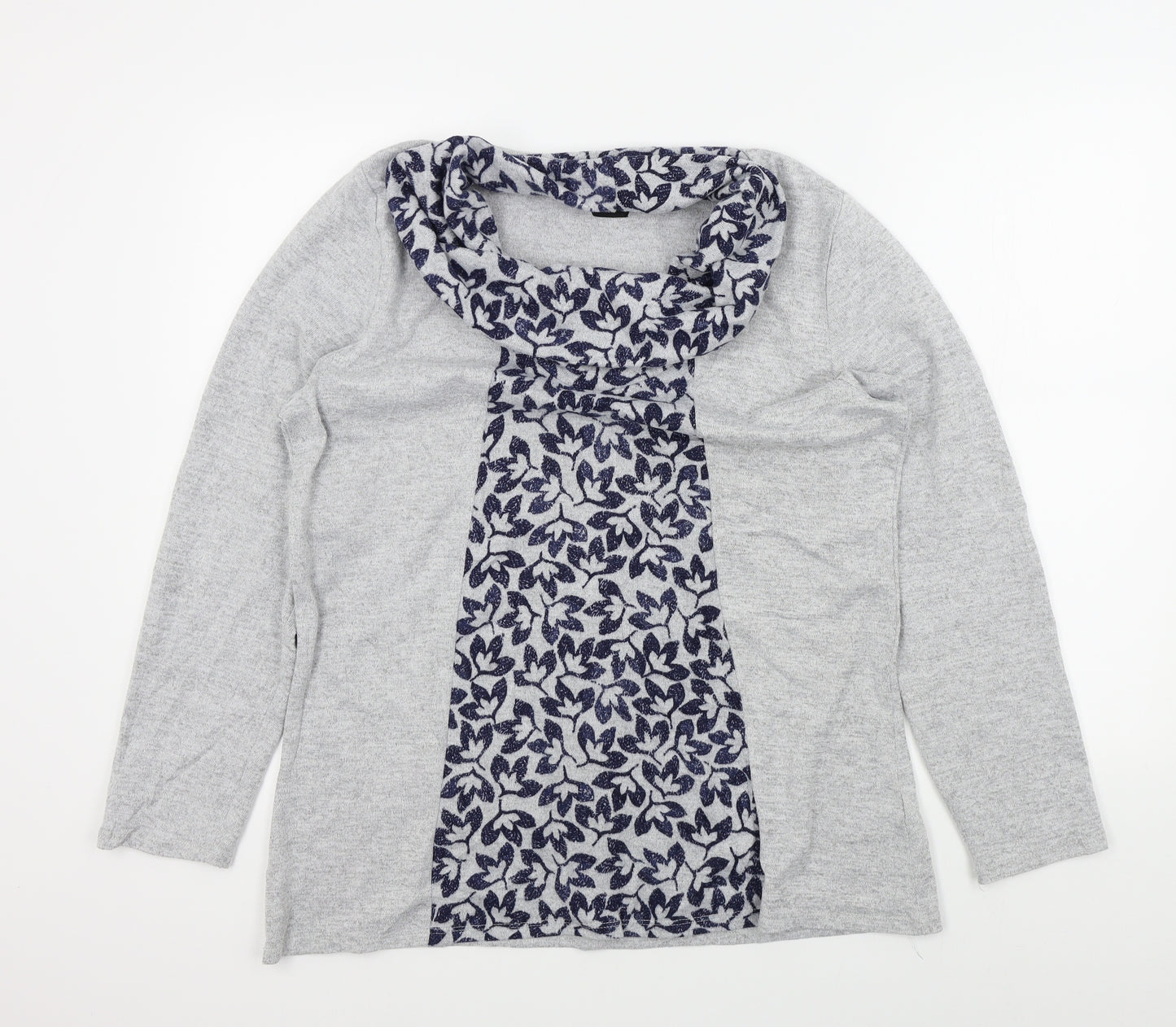 tigi Womens Grey   Pullover Jumper Size 14