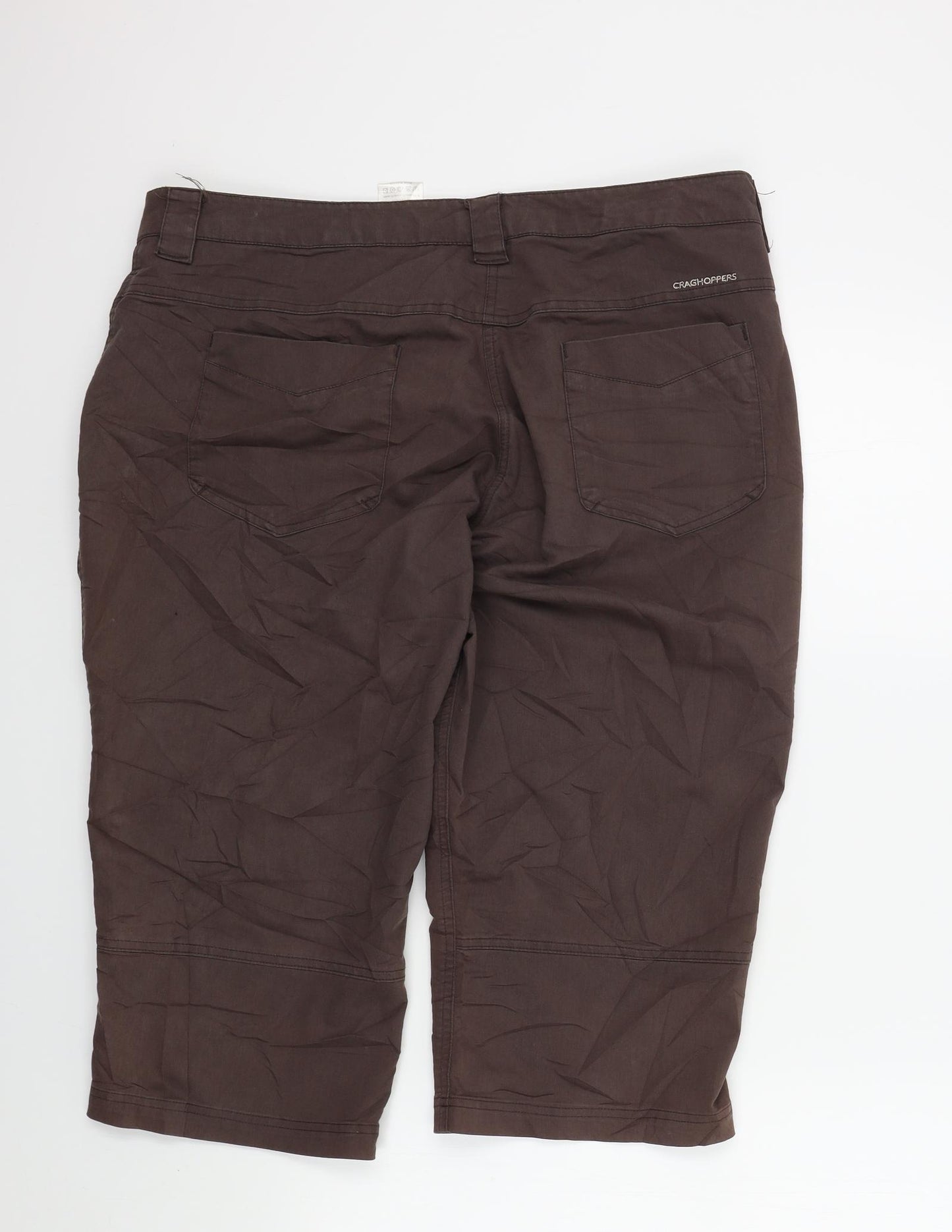 graghoppers Womens Brown   Bermuda Shorts Size 18