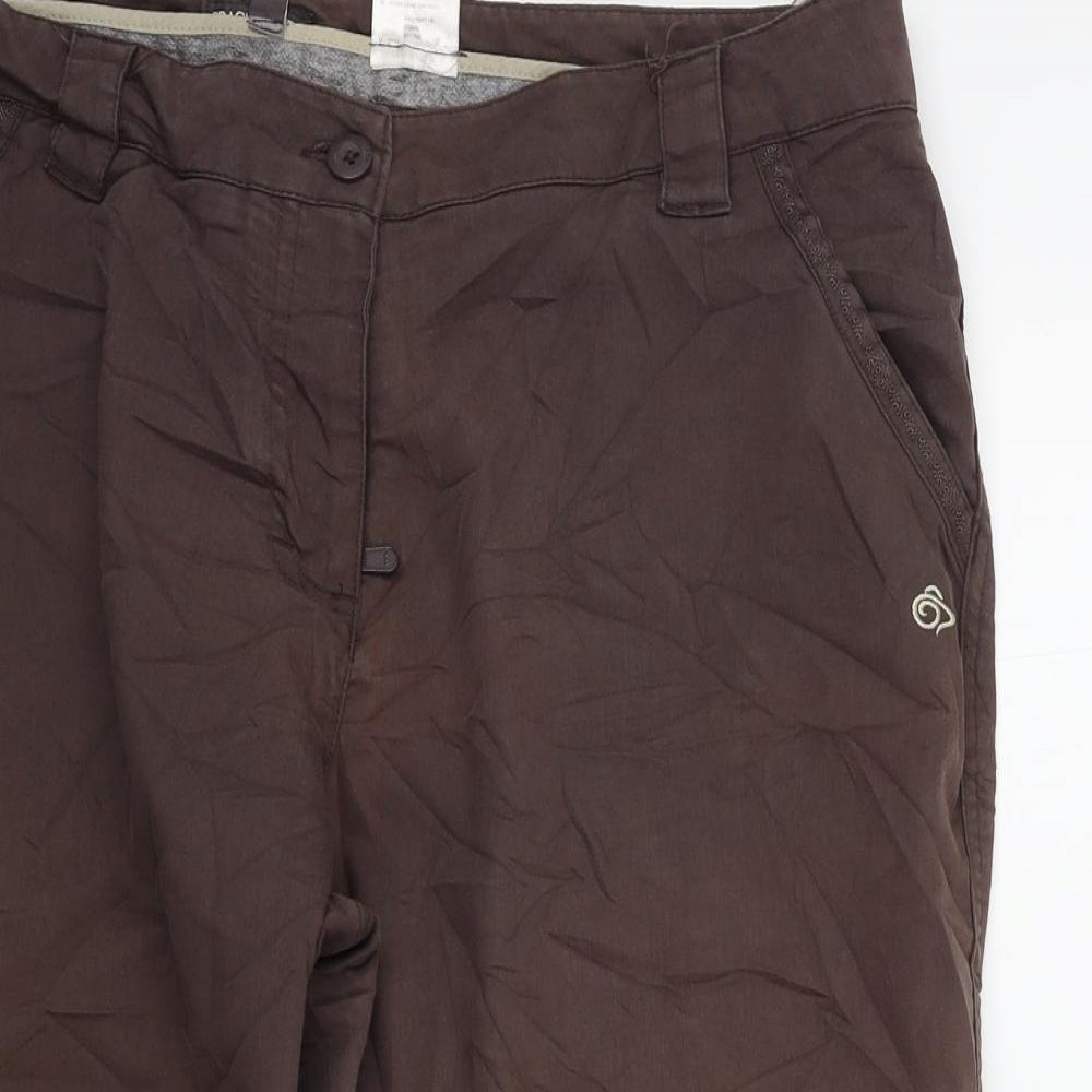 graghoppers Womens Brown   Bermuda Shorts Size 18