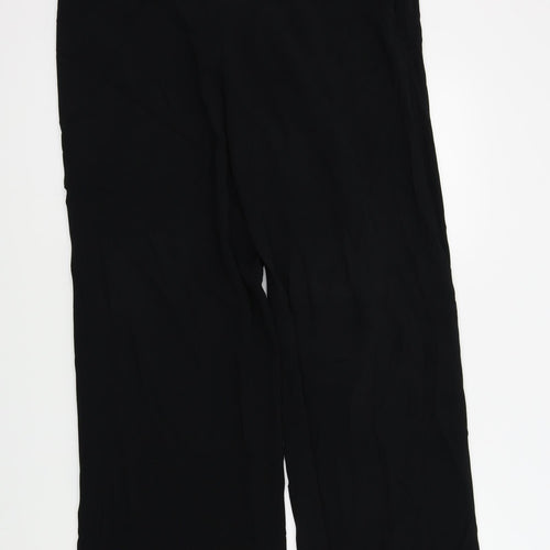 planet Womens Black   Trousers  Size 14 L31 in
