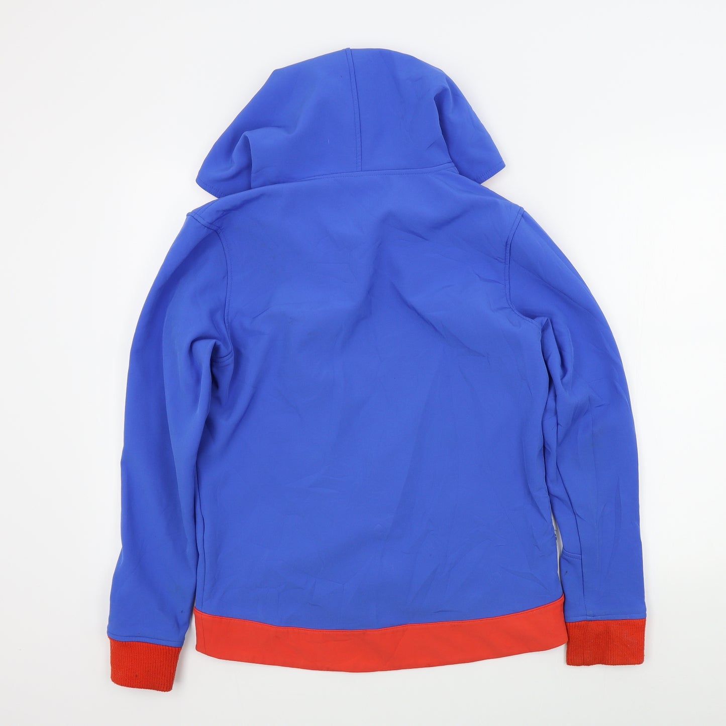 david luke Mens Blue   Full Zip Hoodie Size M