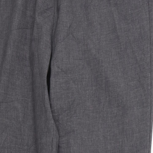 New Look Womens Grey   Trousers  Size 14 L28 in