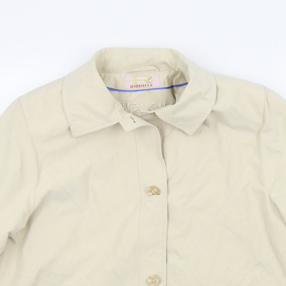 Riddella Womens Beige   Jacket  Size 14