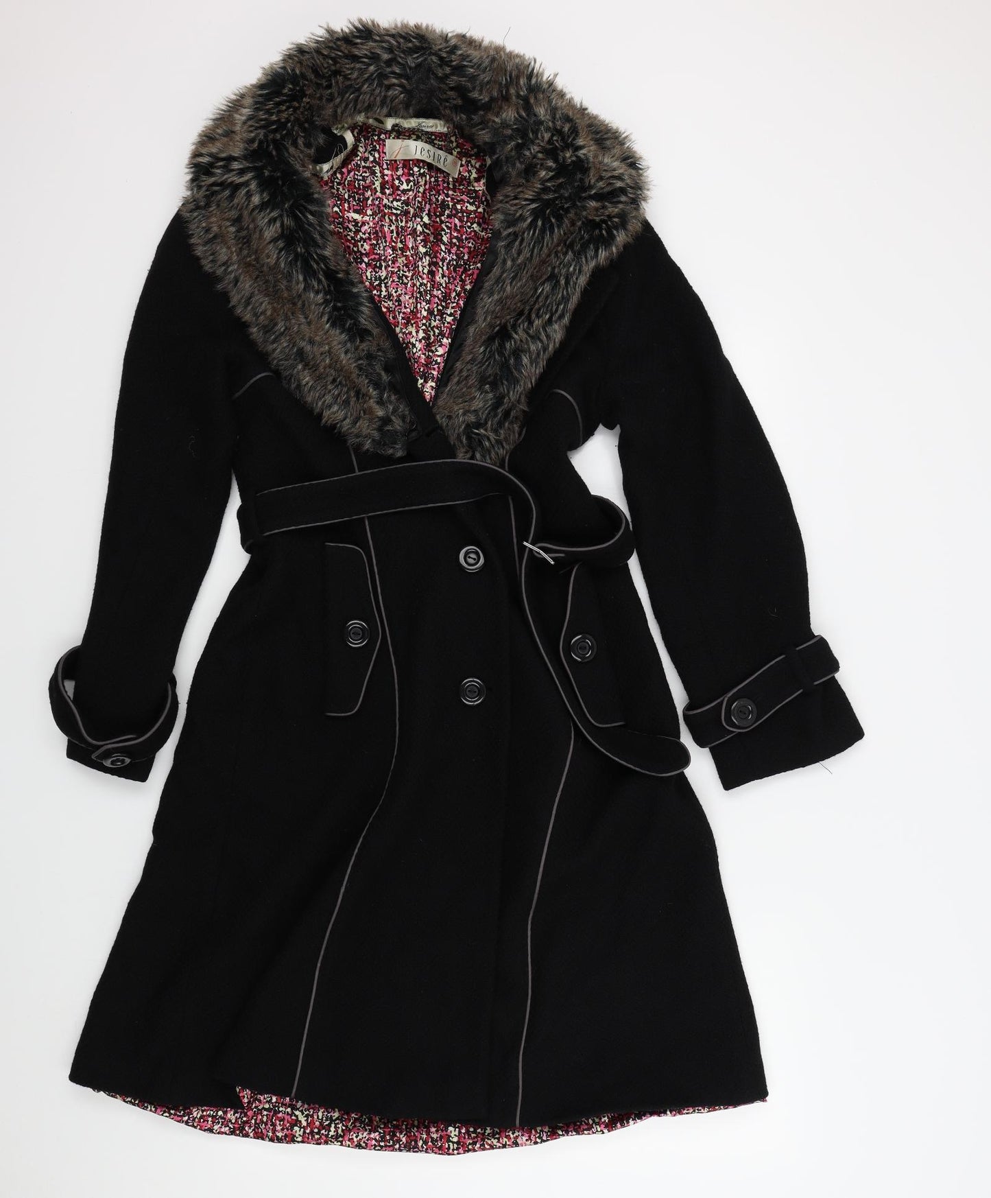 Jesire Womens Black   Jacket  Size 10