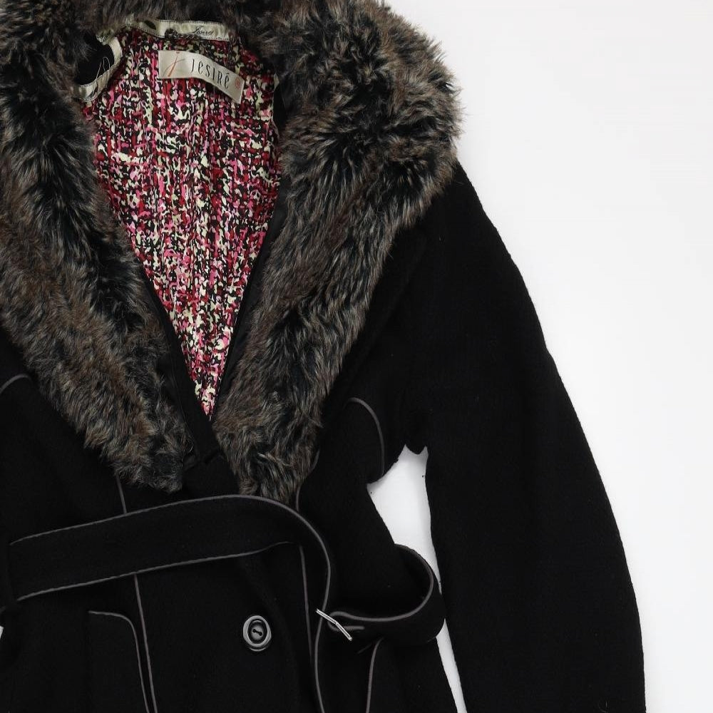 Jesire Womens Black   Jacket  Size 10