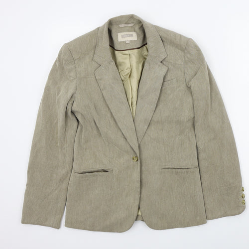 NEXT Womens Beige   Jacket  Size 12