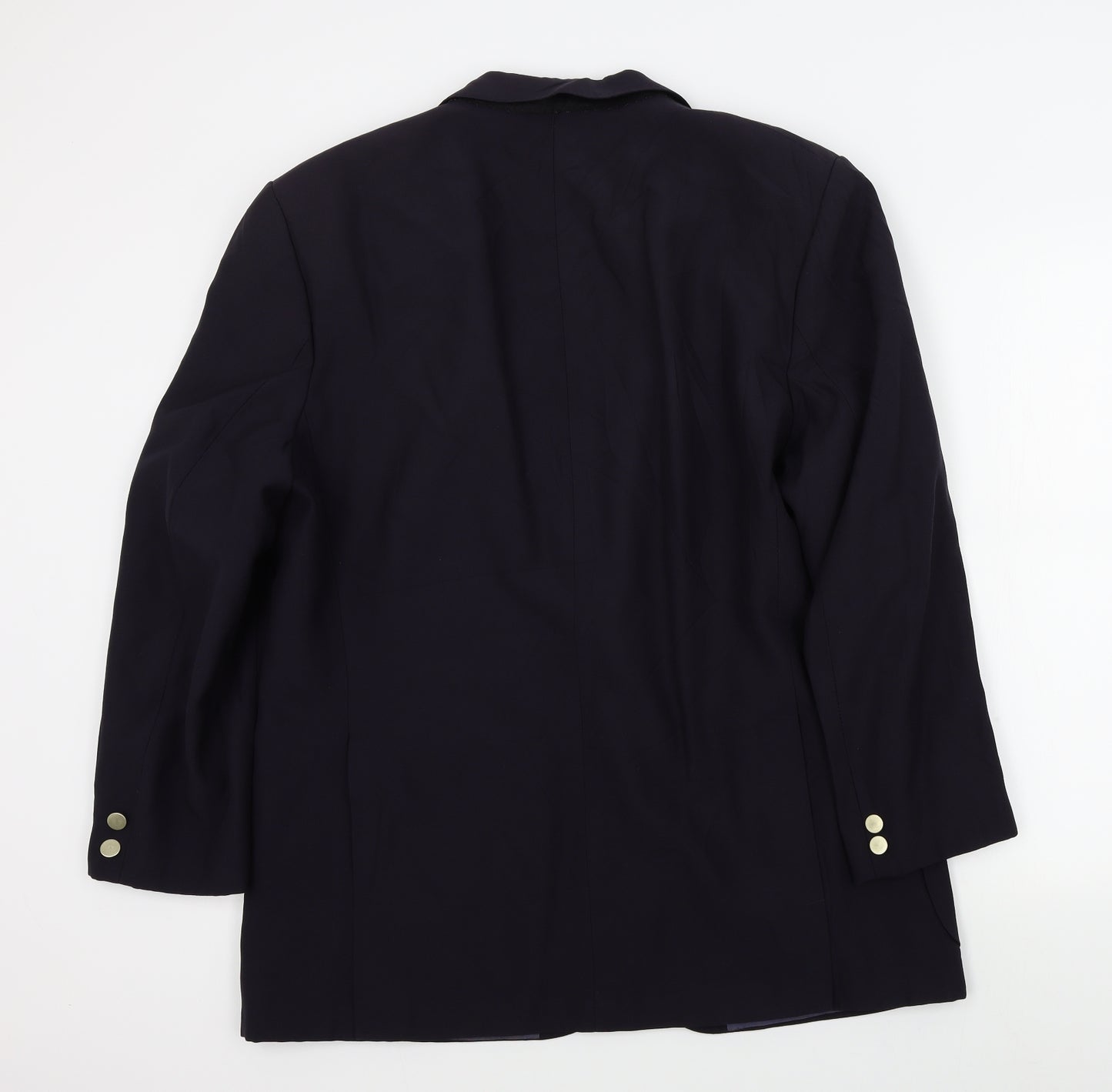 Preworn Mens Blue   Jacket Suit Jacket Size 46