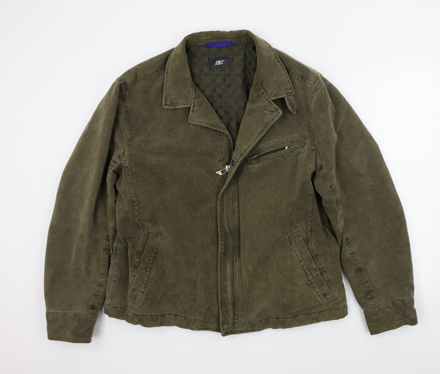 New Man Mens Brown   Jacket  Size 2XL