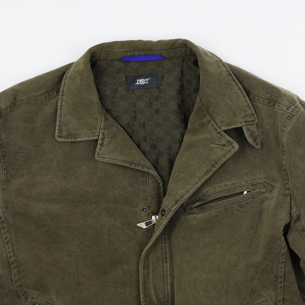New Man Mens Brown   Jacket  Size 2XL