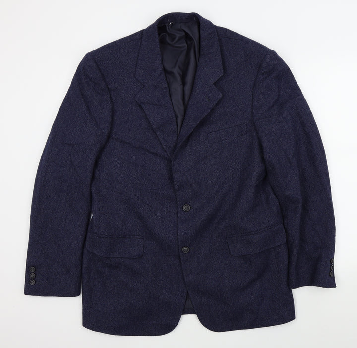 Debemhams Mens Blue Jacket Suit Jacket Size L