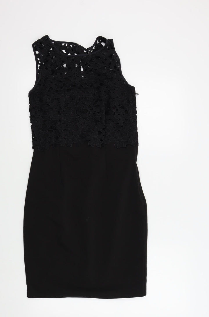 H&M Womens Black A-Line Size M