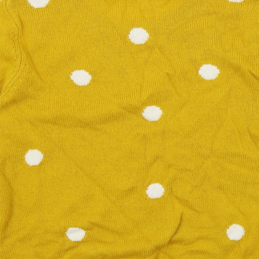 TU Womens Yellow   Pullover Jumper Size 18