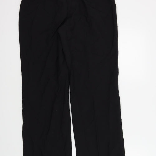 CALIF FASHION Womens Black   Trousers  Size 14 L31 in