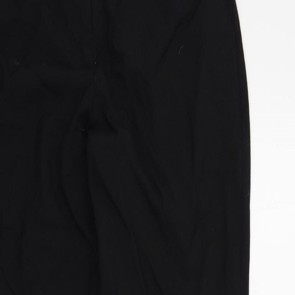 CALIF FASHION Womens Black   Trousers  Size 14 L31 in