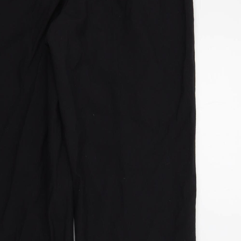 CALIF FASHION Womens Black   Trousers  Size 14 L31 in