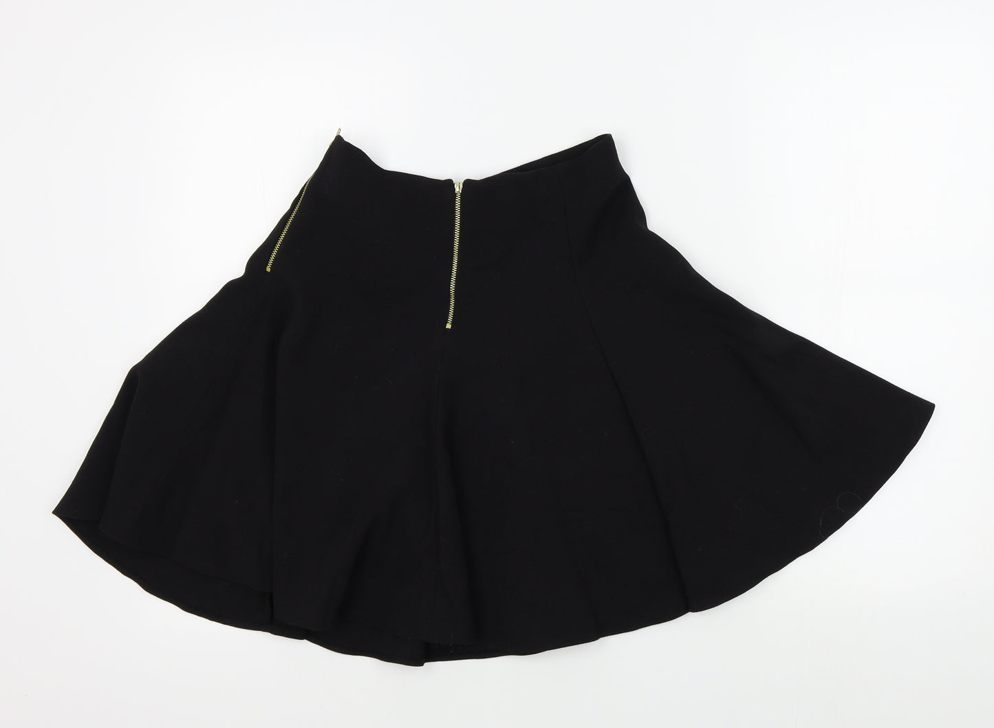 Miss Selfridge Womens Black   Flare Skirt Size 12