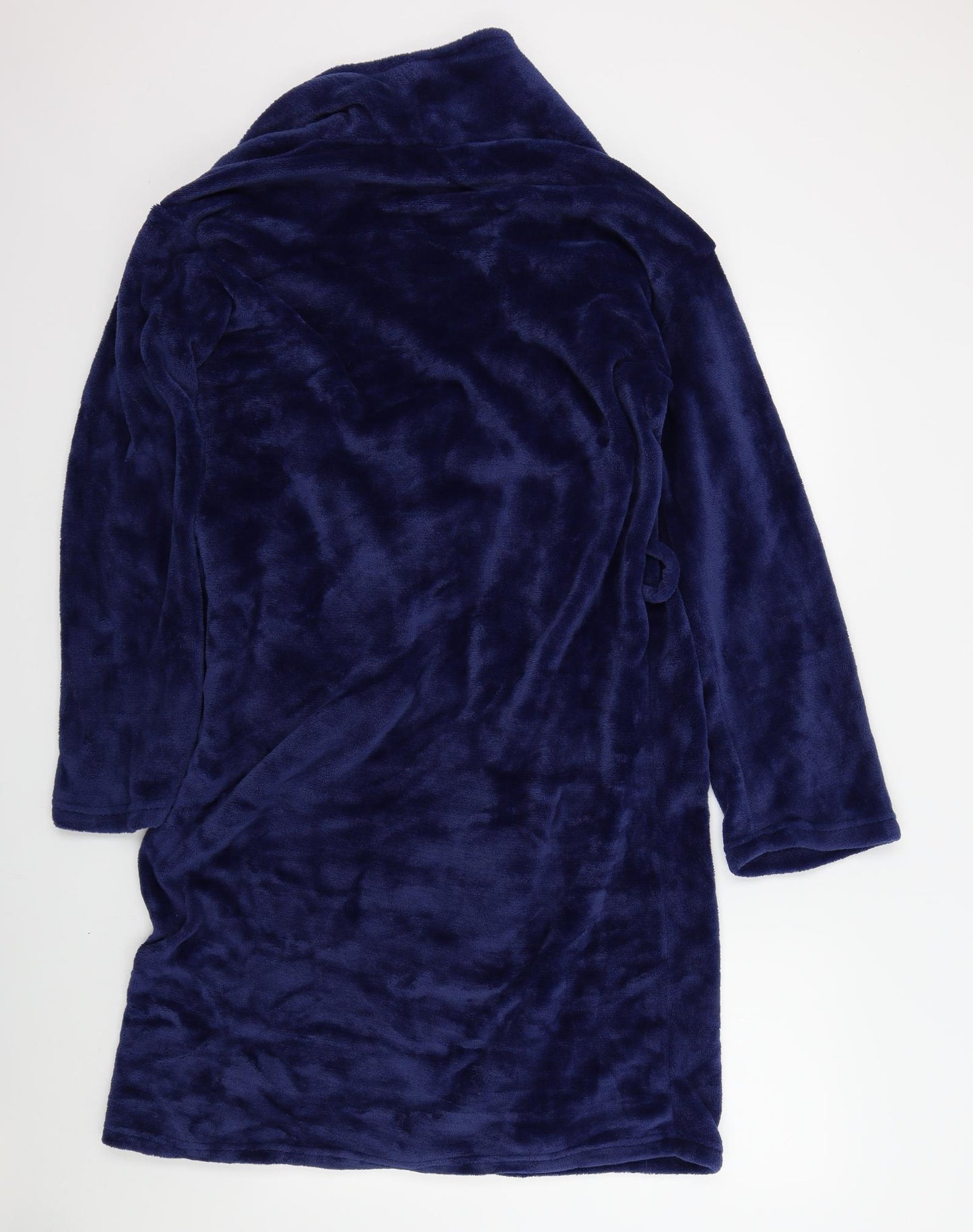 Preworn Boys Blue Colourblock   Robe Size M