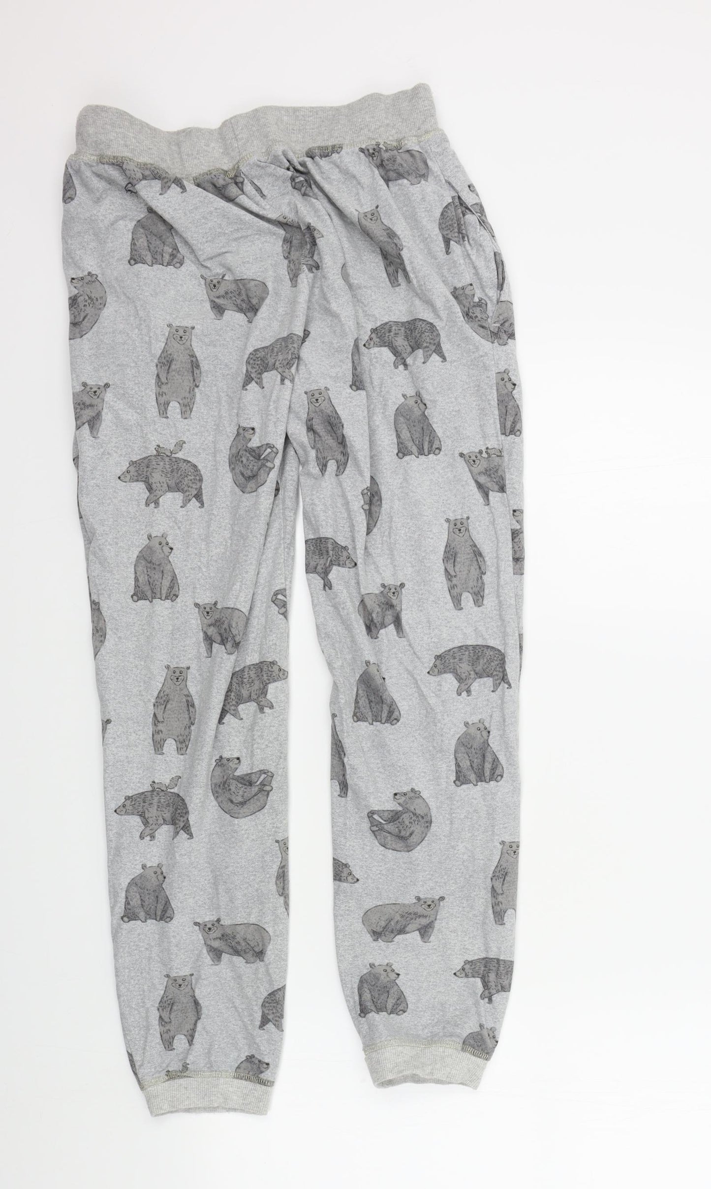 NEXT Girls Grey Colourblock  Top Pyjama Pants Size S