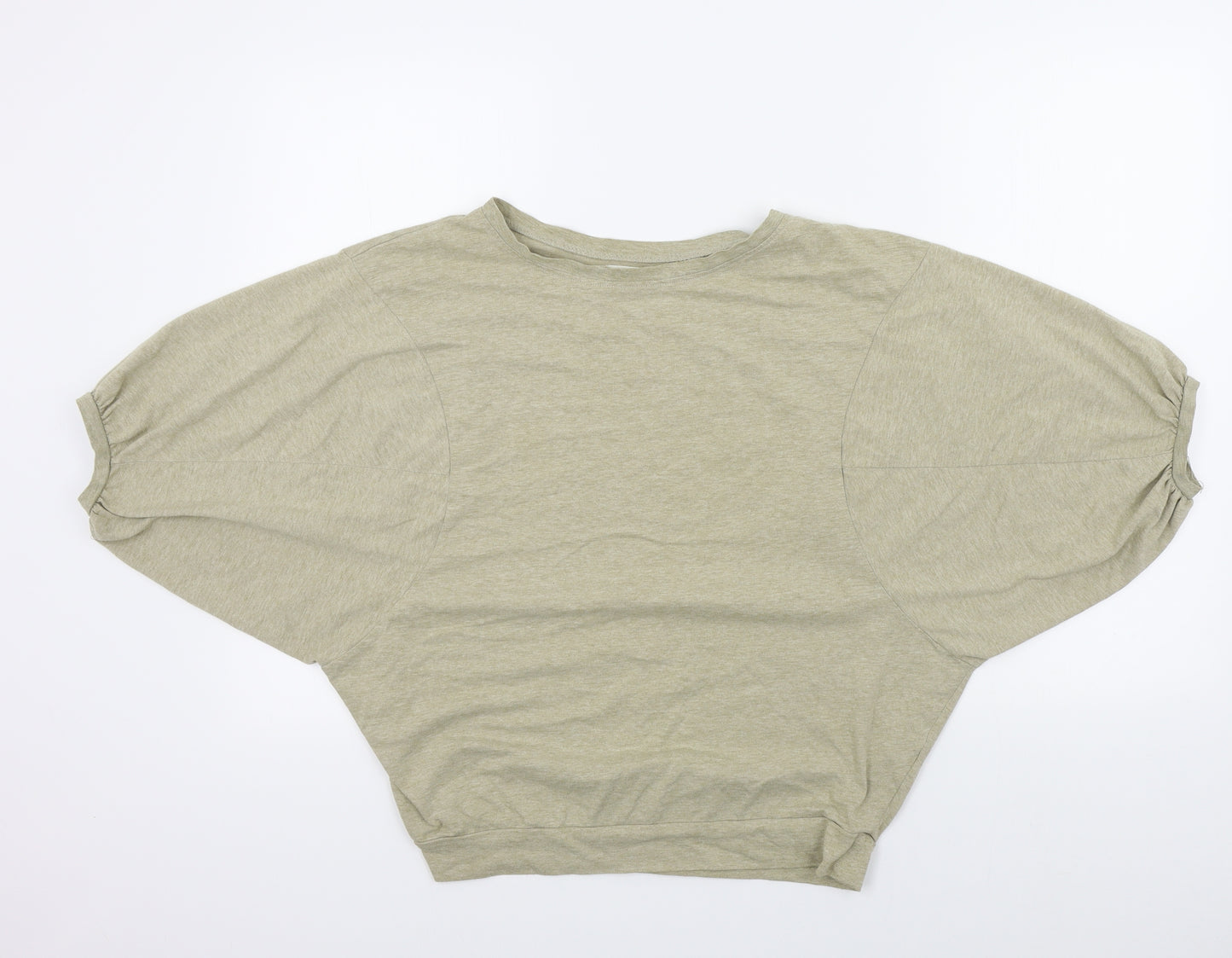 New Look Womens Beige Colourblock  Basic T-Shirt Size 8