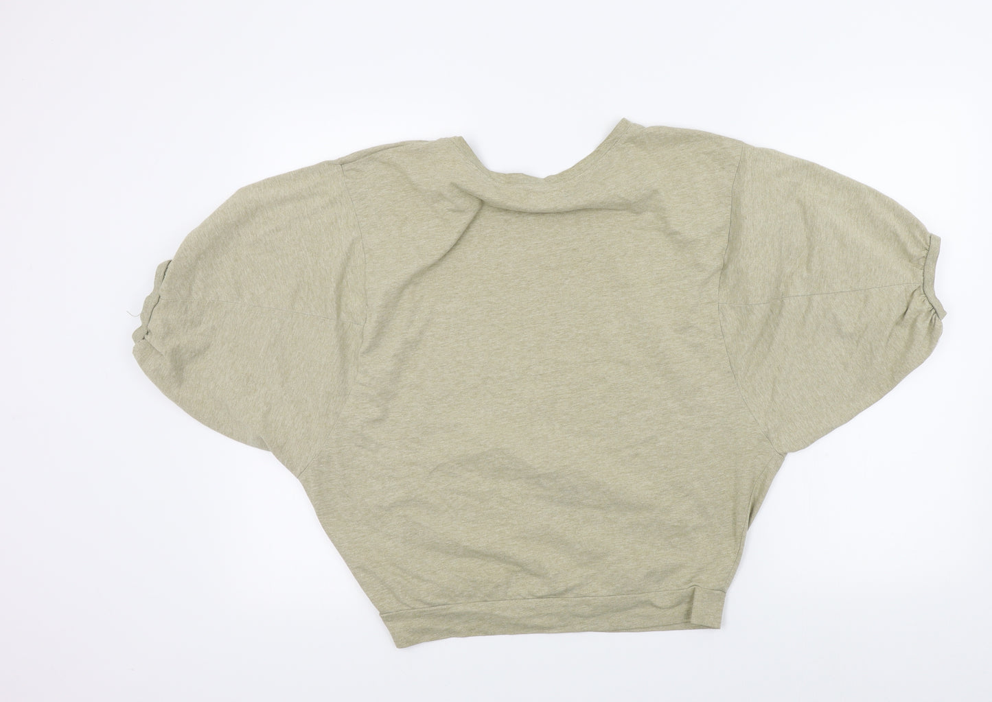 New Look Womens Beige Colourblock  Basic T-Shirt Size 8