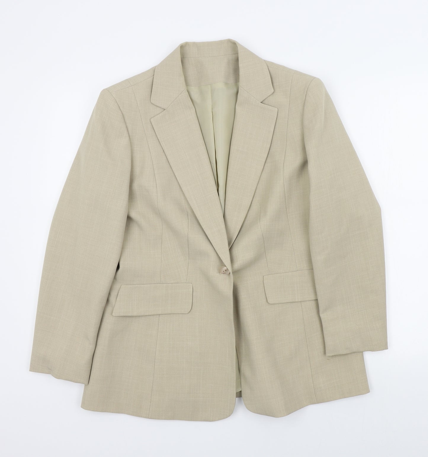 Preworn Womens Beige   Jacket  Size 16