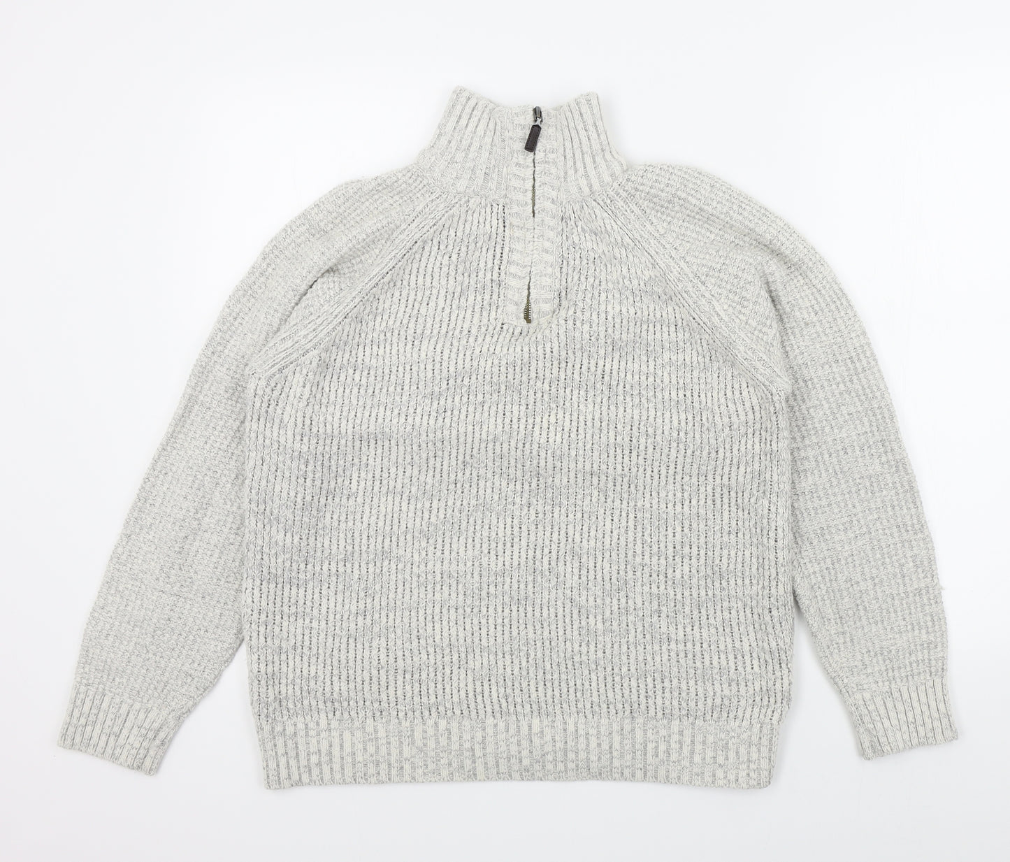 M&S Mens Grey   Pullover Jumper Size S