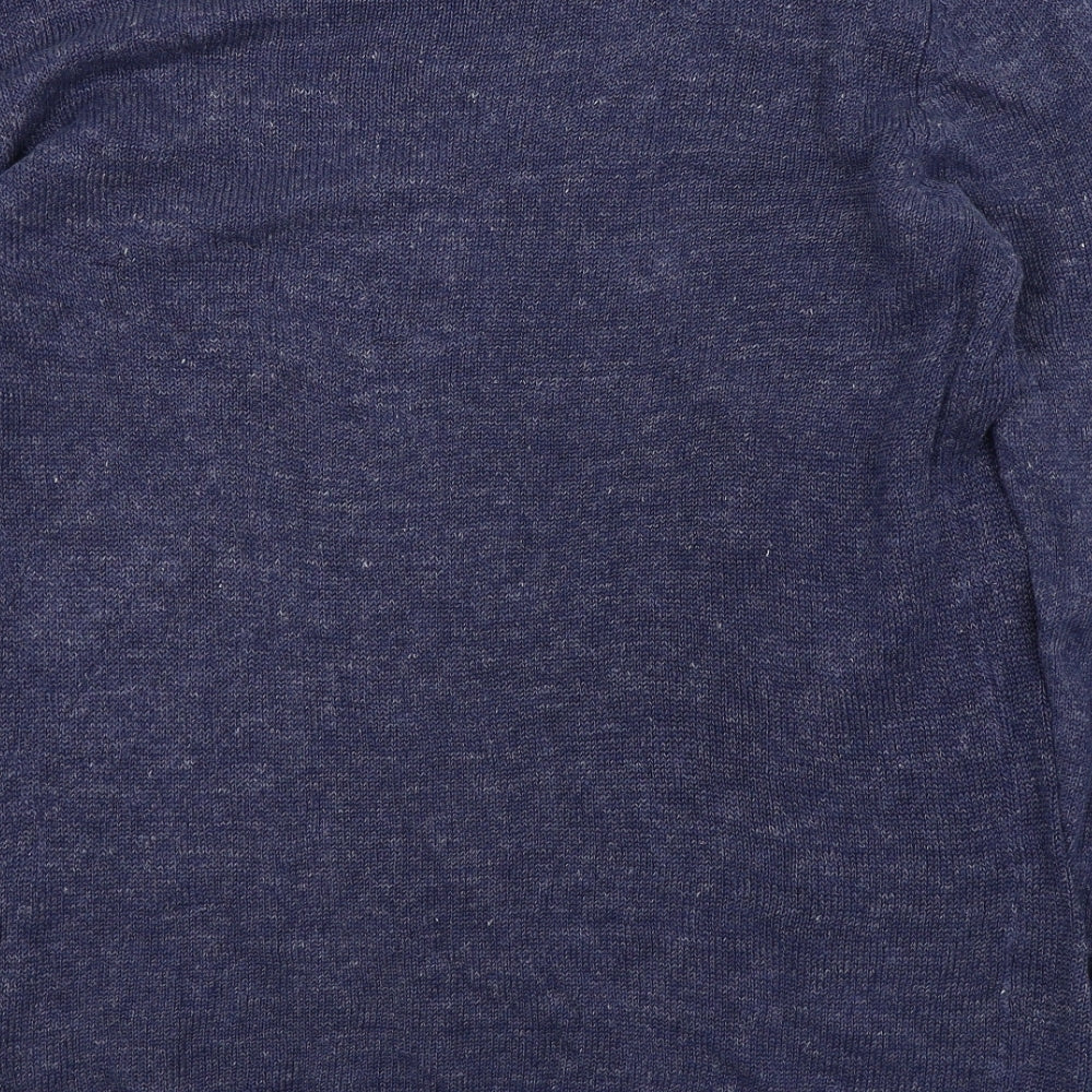 Fat Face Mens Blue   Pullover Jumper Size L