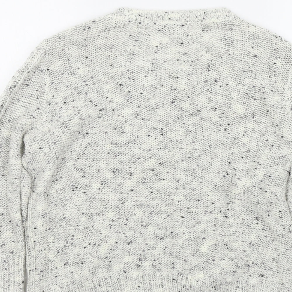 John Rocha Womens Grey   Cardigan Jumper Size 16