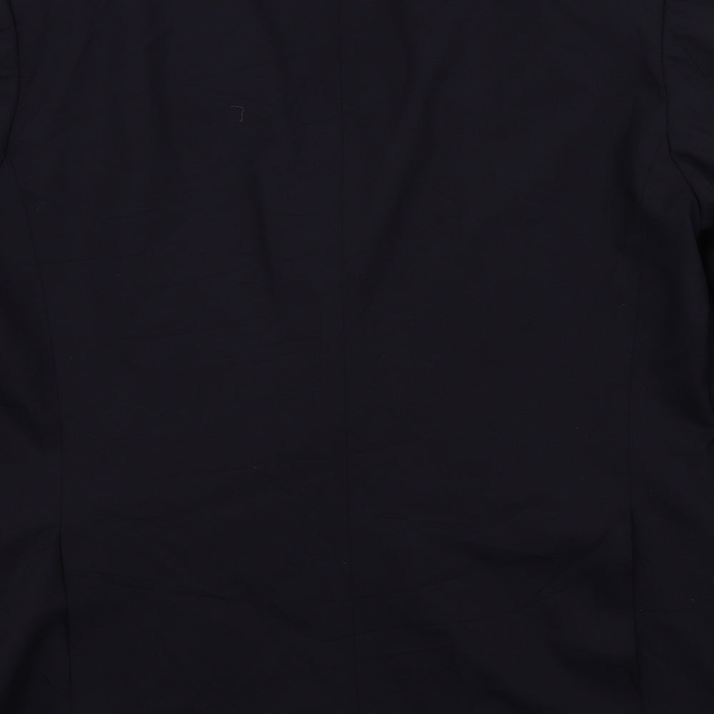 dunhill Mens Blue   Jacket Suit Jacket Size XL