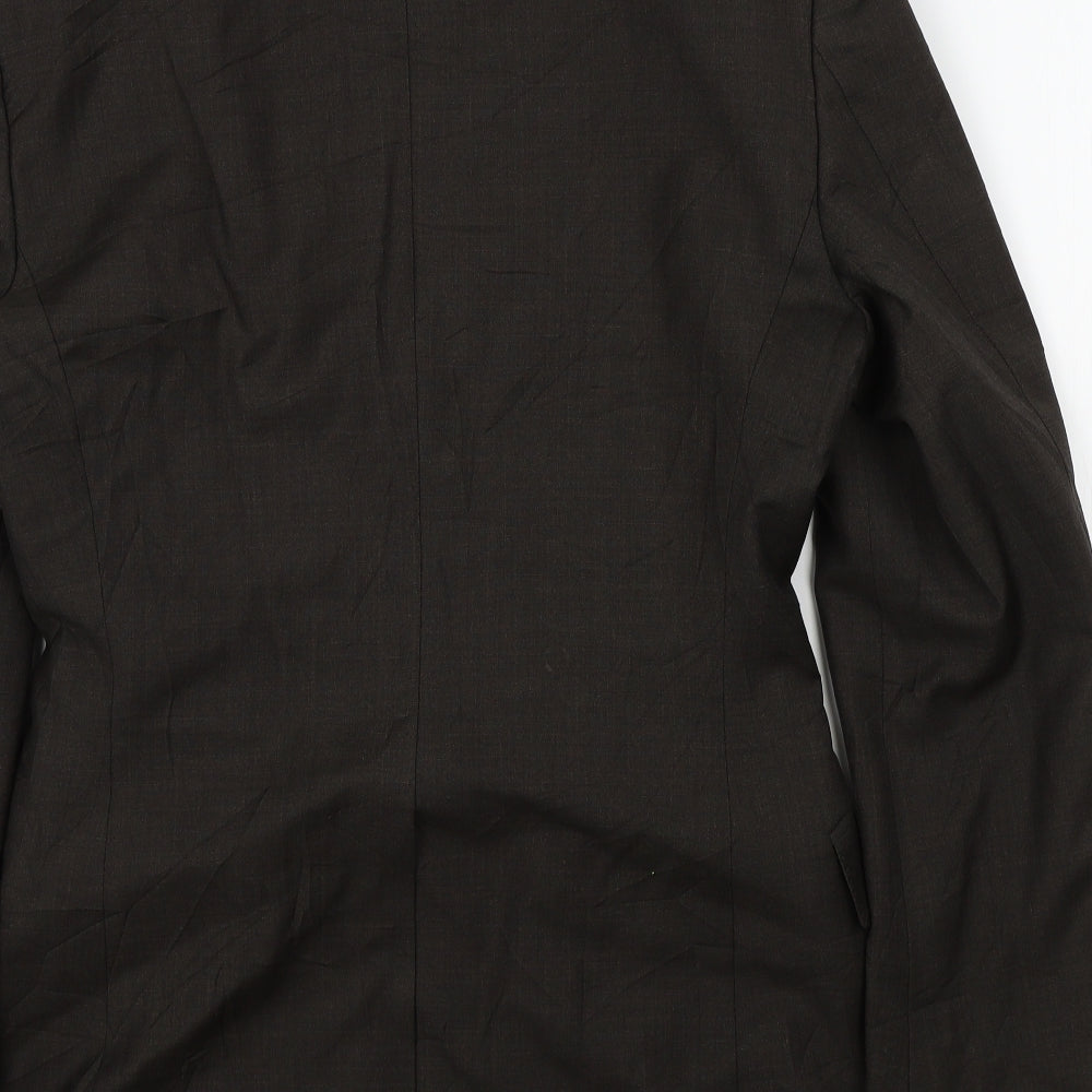 Preworn Mens Brown   Jacket Suit Jacket Size M