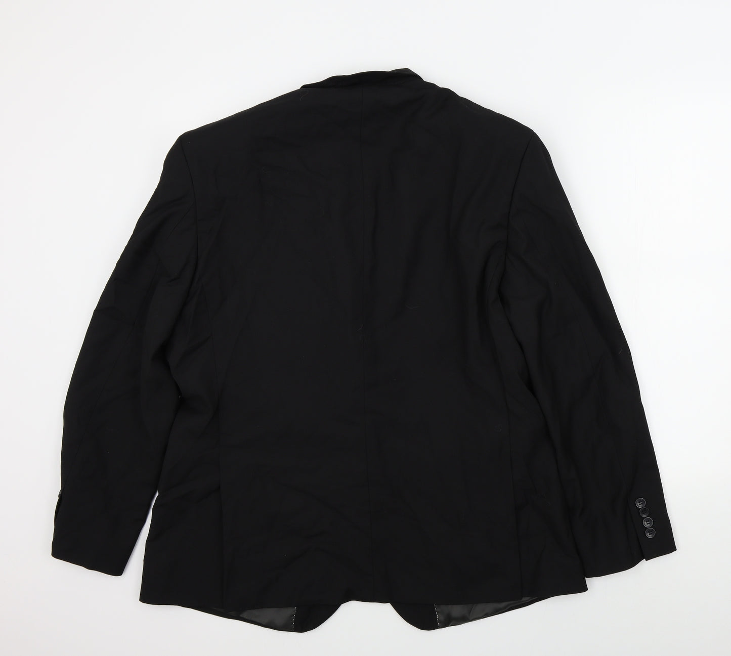 Charlton Gray  Mens Black   Jacket Suit Jacket Size XL