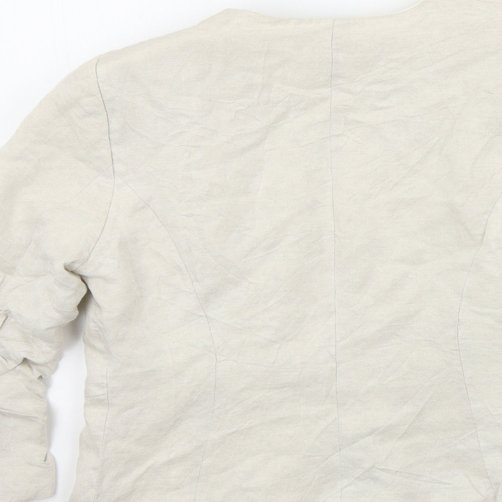 H&M Womens Beige   Jacket  Size M