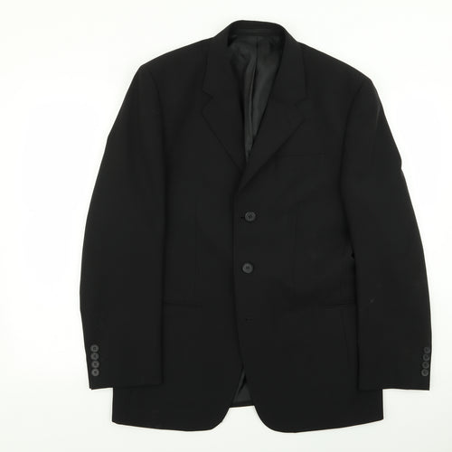 Asda George Mens Black   Jacket Blazer Size 38